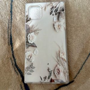 iPhone 11 case. Square shaped and is beautiful